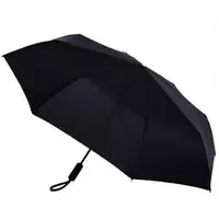 Зонт KongGu-2 Auto Folding Umbrella с фонариком (Black)